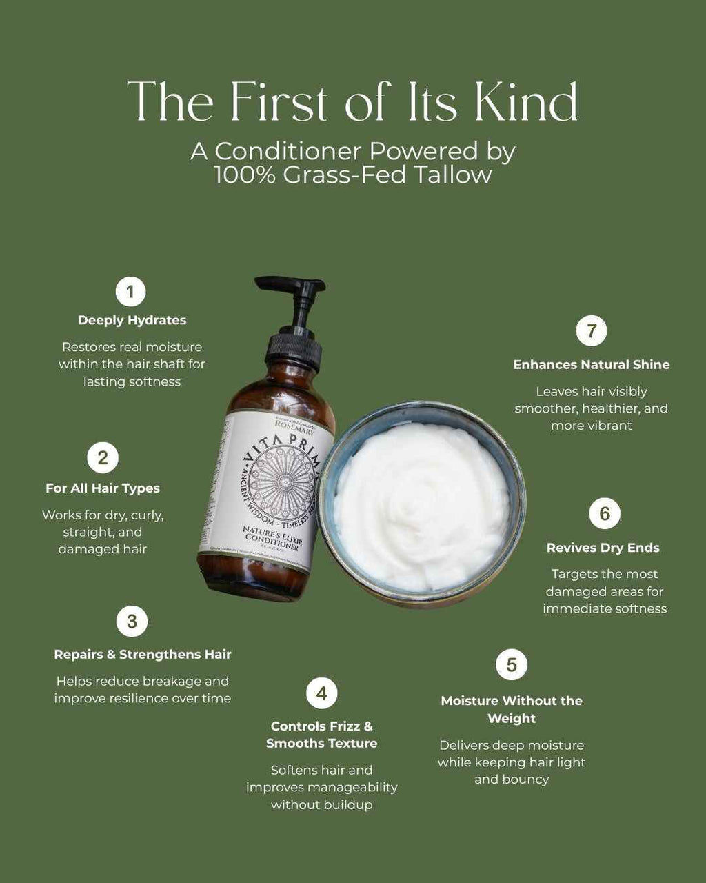 Nature's Elixir Natural Hair Conditioner for Nourished and Healthy Hair